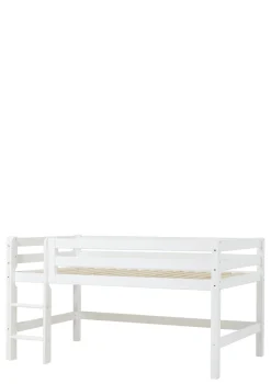 ECO Luxury' Halbhochbett weiß 200 x 120 cm Kinder Babybetten & Kinderbetten|Babybetten