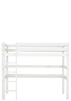 Online ECO Luxury' Hochbett mit Schreibtisch weiß 200 x 90 cm Kinder Hochbetten & Etagenbetten|Babybetten & Kinderbetten