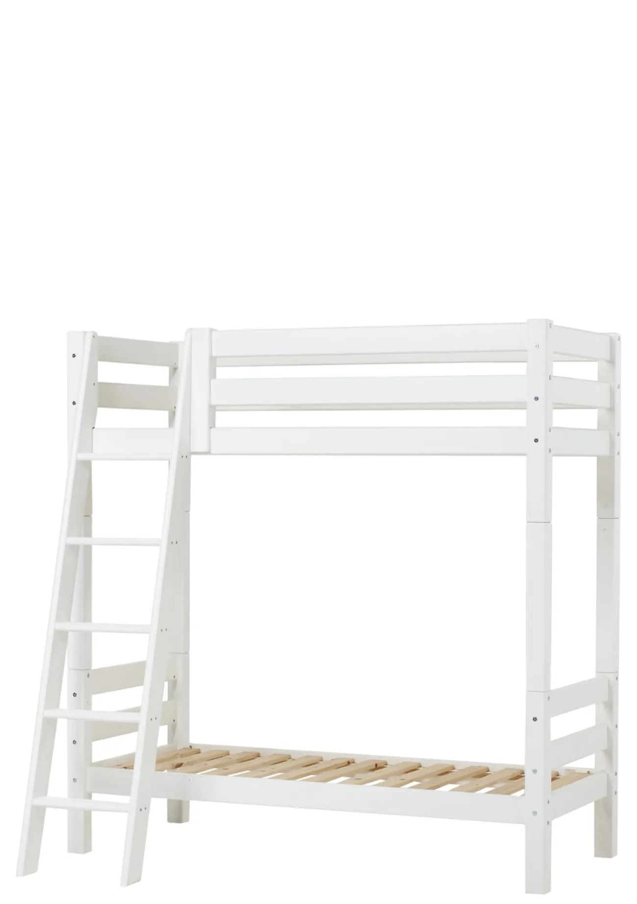 Clearance ECO Luxury' Hohes Etagenbett weiß 160 x 70 cm Kinder Hochbetten & Etagenbetten|Babybetten & Kinderbetten