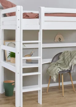 Outlet ECO Luxury' Leiter weiß, gerade, verschiedene Größen Kinder Hochbetten & Etagenbetten|Babybetten & Kinderbetten