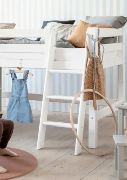 Sale ECO Luxury' Leiter weiß, schräg, verschiedene Größen Kinder Hochbetten & Etagenbetten|Babybetten & Kinderbetten