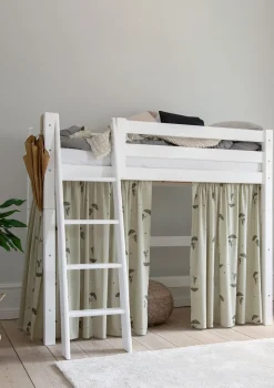 ECO Luxury' Mittelhochbett weiß 160 x 70 cm Kinder Babybetten & Kinderbetten|Babybetten