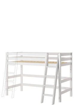 Best ECO Luxury' Mittelhochbett weiß 200 x 90 cm Kinder Babybetten & Kinderbetten|Babybetten