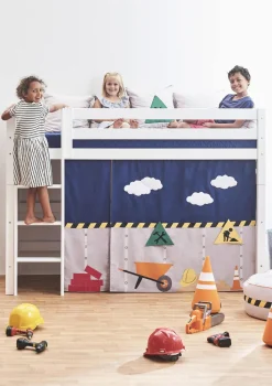 Best ECO Luxury' Mittelhochbett weiß 200 x 90 cm Kinder Babybetten & Kinderbetten|Babybetten