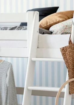 Online ECO Luxury' Spielbett mit Rutsche weiß 200 x 90 cm Kinder Hochbetten & Etagenbetten|Babybetten & Kinderbetten