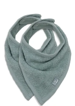 Outlet 2er-Set Frottee Bandana Lätzchen Sea Green Lätzchen|Alle Accessoires