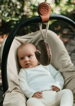 Hot 2er-Set Magnet-Clips Leder Braun Kinder Halterungen & Organisation