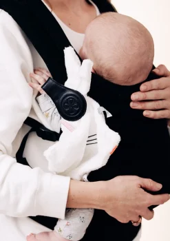 Outlet 2er-Set Magnet-Clips Leder Schwarz Kinder Halterungen & Organisation