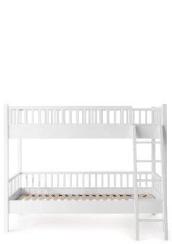 Clearance Etagenbett hoch weiß 200 x 90 cm Kinder Hochbetten & Etagenbetten|Babybetten & Kinderbetten