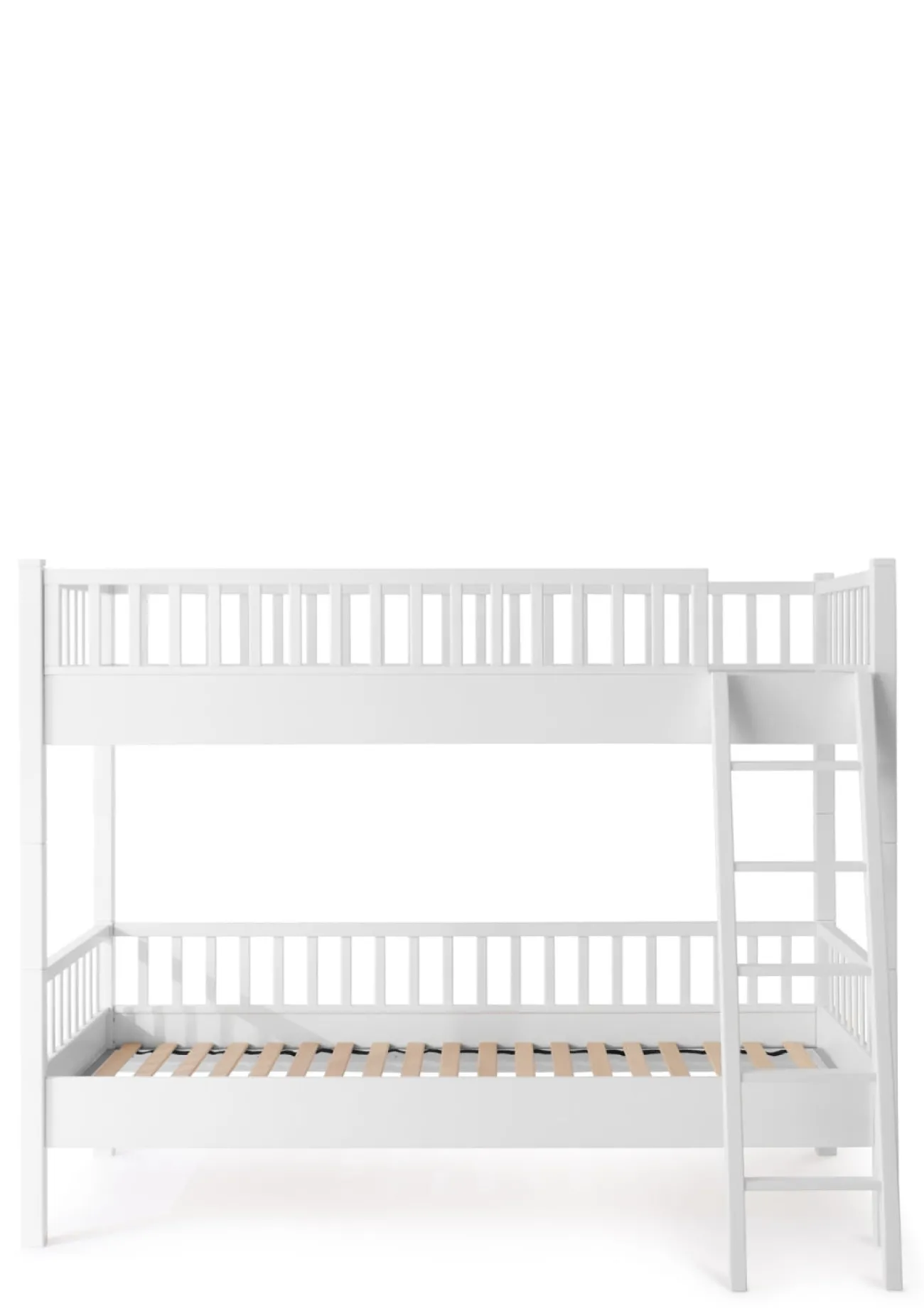 Clearance Etagenbett hoch weiß 200 x 90 cm Kinder Hochbetten & Etagenbetten|Babybetten & Kinderbetten