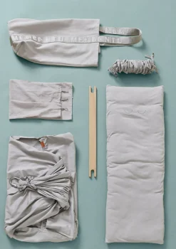 Hot Federwiege 'Premium' Grau Kinder Beistellbetten & Babywiegen|Beistellbettchen & Babywiegen