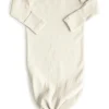 Online geknotetes Babykleid ivory Oberteile|Overalls