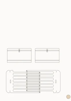 Best Geschwisterset für 'Wood Mini+' Babybett inkl. Junior-Erweiterung zu zwei Betten Kinder Babybetten & Kinderbetten|Babybetten