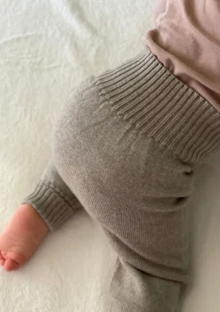 Hot Gestrickte Babyhose zum Mitwachsen Unterteile