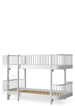 Clearance halbhohes Etagenbett 'Wood Original' Weiss 200 x 90 cm Kinder Hochbetten & Etagenbetten|Babybetten & Kinderbetten