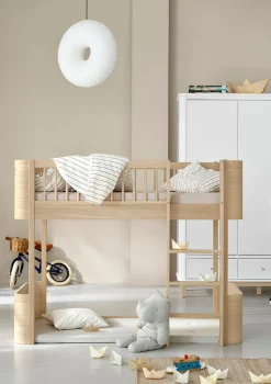 Online halbhohes Hochbett 'Wood Mini+' 162 x 68 cm Kinder Hochbetten & Etagenbetten|Babybetten & Kinderbetten