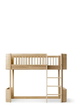 Online halbhohes Hochbett 'Wood Mini+' 162 x 68 cm Kinder Hochbetten & Etagenbetten|Babybetten & Kinderbetten