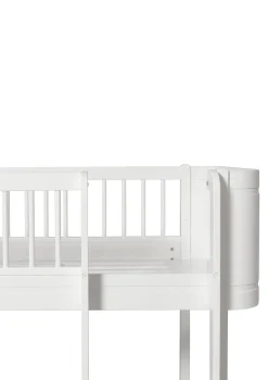 Clearance halbhohes Hochbett 'Wood Mini+' 162 x 68 cm Kinder Hochbetten & Etagenbetten|Babybetten & Kinderbetten