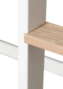 halbhohes Hochbett 'Wood Mini+' weiß / Eiche 162 x 68 cm Kinder Hochbetten & Etagenbetten|Babybetten & Kinderbetten