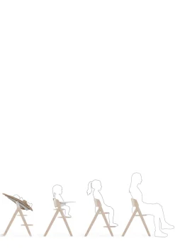 Clearance Hochstuhl 'Click & Fold' 4-in-1 Set Kinder Hochstühle|Hochstühle