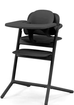 Online Hochstuhl 'Lemo' 4-in-1 Set Stunning Black / Black Kinder Kinderstühle & Kindertische|Hochstühle