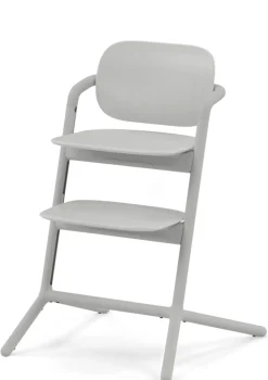 Hochstuhl 'Lemo' 4-in-1 Set Suede Grey / Mid Grey Kinder Kinderstühle & Kindertische|Hochstühle