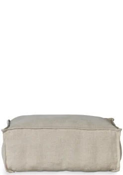 Hot Hocker 'Linen Ottoman' Beige Kinder Stillen & Stillzubehör|Living