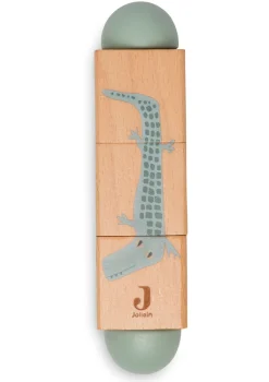 Hot Holz Drehpuzzle 'Jungle Jambo' Lernspielzeug|Holzspielzeug