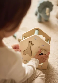 New Holz Sortierbox 'Jungle Jambo' Lernspielzeug|Holzspielzeug