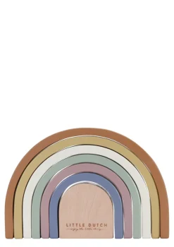 Hot Holz Stapel-Regenbogen 'Vintage' Lernspielzeug|Holzspielzeug