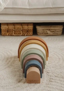 Hot Holz Stapel-Regenbogen 'Vintage' Lernspielzeug|Holzspielzeug