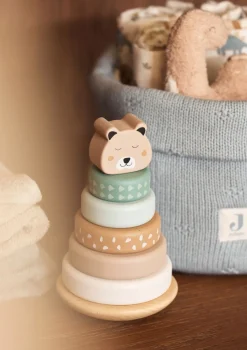 Hot Holz Stapelringe 'Jungle Jambo' Lernspielzeug|Holzspielzeug