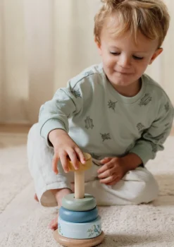 Discount Holz Stapelturm mit Ringen 'Forest Friends' Lernspielzeug|Spielzeug