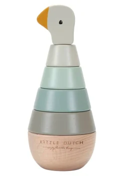 Outlet Holz-Stapelturm mit Ringen 'Little Goose' Lernspielzeug|Spielzeug