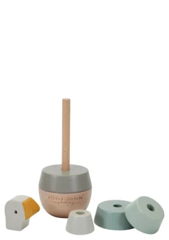 Outlet Holz-Stapelturm mit Ringen 'Little Goose' Lernspielzeug|Spielzeug