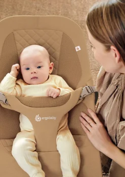 Hot 3-in-1 Babywippe 'Evolve' Knit Kinder Kinderstühle & Kindertische|Babywippen & Kleinkindwippen