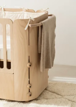 Online 4-in-1 mitwachsendes Babybett 112-148 x 60 cm Kinder Beistellbetten & Babywiegen|Beistellbettchen & Babywiegen