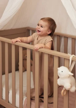 Hot Jersey Baby Schlafsack Jersey 'Ajour' TOG 0,5 Biscuit Kinder Schlafsäcke|Bettzubehör