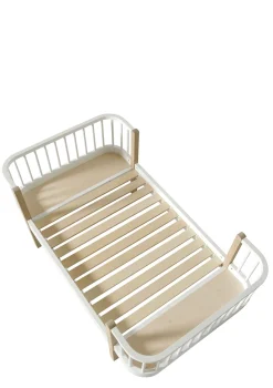 Hot Juniorbett 'Wood Original' weiß / Eiche 160 x 90 cm Kinder Babybetten & Kinderbetten|Babybetten