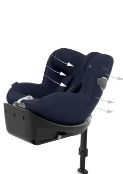 Hot Kindersitz 'Sirona Ti i-Size PLUS' Nautical Blue Kinder Kindersitze|Kleinkindsitz