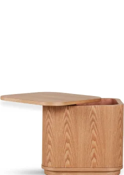 Best Kindertisch mit Stauraum 'Yume' Natural Ash Kinder Aufbewahrung|Kinderstühle & Kindertische