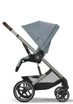Best Kinderwagen 'Balios S LUX' Taupe / Stormy Blue Kinder Kinderwagen