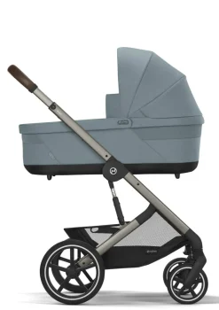 Best Kinderwagen 'Balios S LUX' Taupe / Stormy Blue Kinder Kinderwagen