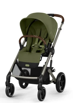 Hot Kinderwagen 'Balios S LUX' Taupe / Moss Green Kinder Kinderwagen