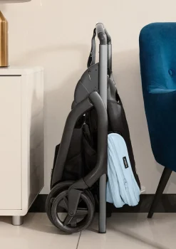 Discount Kinderwagen 'Dragonfly' Schwarz / Waldgrün Kinder Kinderwagen