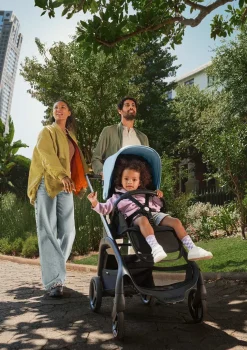 Clearance Kinderwagen 'Dragonfly' Schwarz / Wüstentaupe Kinder Kinderwagen