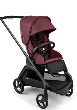 Clearance Kinderwagen 'Dragonfly' Schwarz / Dark Cherry Kinder Kinderwagen