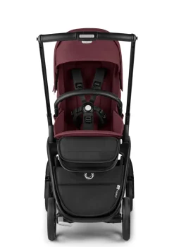 Clearance Kinderwagen 'Dragonfly' Schwarz / Dark Cherry Kinder Kinderwagen
