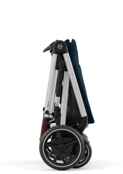 Sale Kinderwagen 'e-Gazelle S' Silver / Ocean Blue Kinder Kinderwagen|E-Kinderwagen