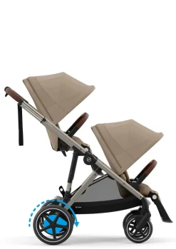 Sale Kinderwagen 'e-Gazelle S' Taupe / Almond Beige Kinder Kinderwagen|E-Kinderwagen